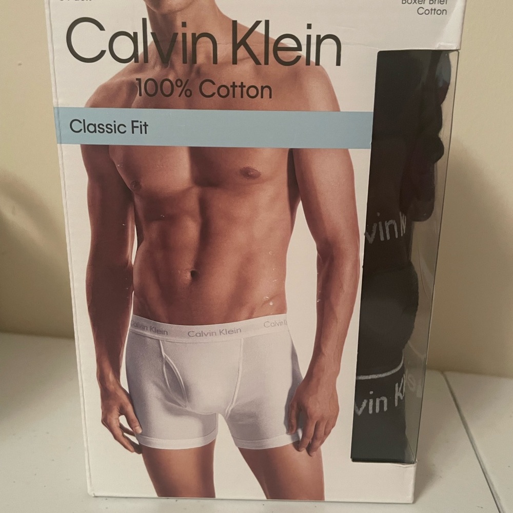 Men’s Calvin Klein boxer briefs